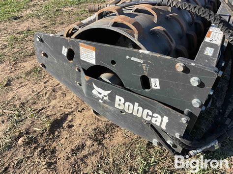 skid steer vibratory roller ebay|skid steer padfoot roller.